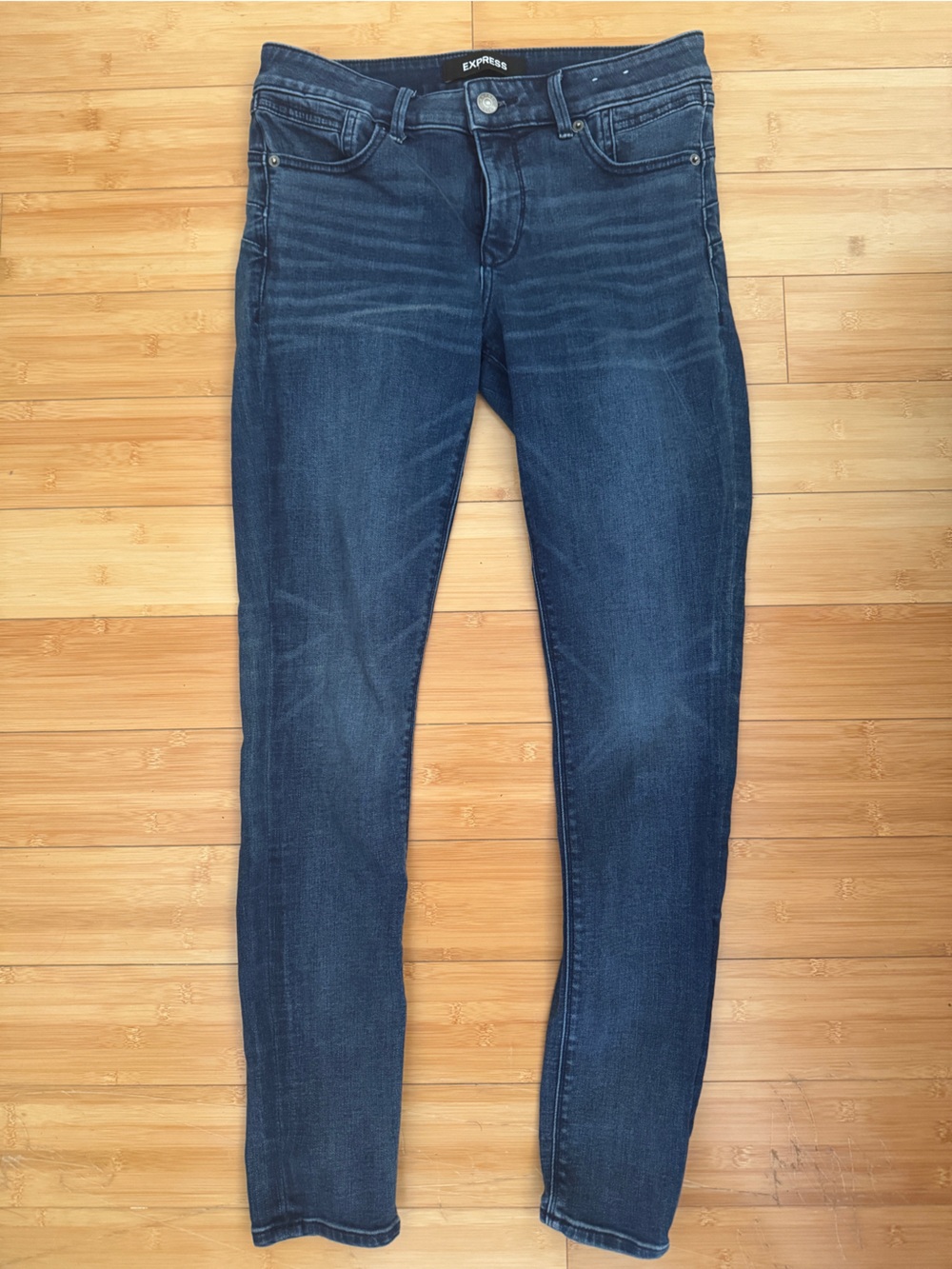 Express Mid Rise Legging Jean with Stretch
